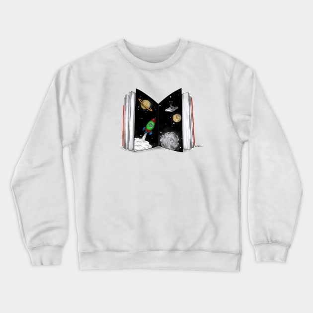 Portal to the unknown Crewneck Sweatshirt by MOKO